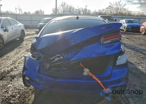 2018 BMW M5 из США, поврежденный, VIN WBSJF0C59JB282308